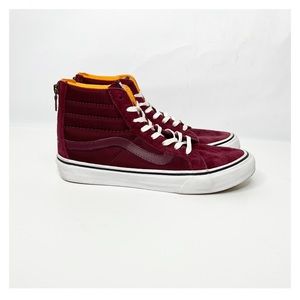 VANS Off the Wall SK8-HI Slim Zip Sneakers